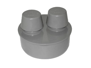 Вакуумный клапан PP-H серый Дн-110